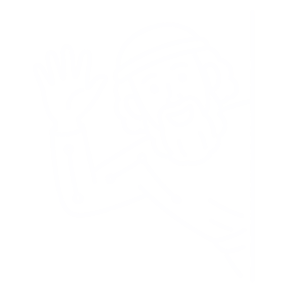 Archimedes mascot waving
